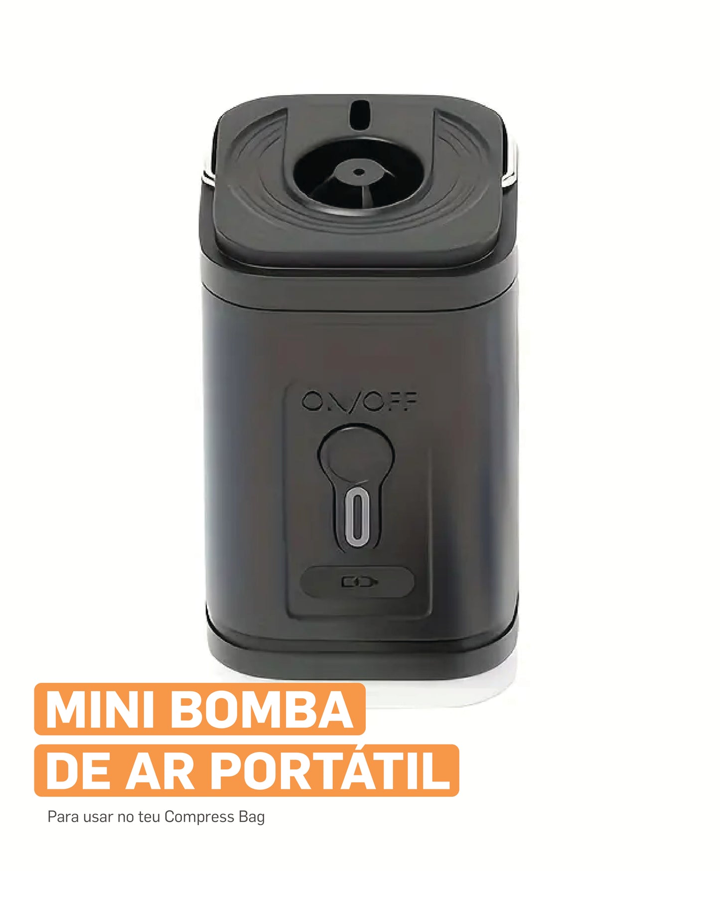 Mini Compressor Portátil – O teu aliado nas Viagens