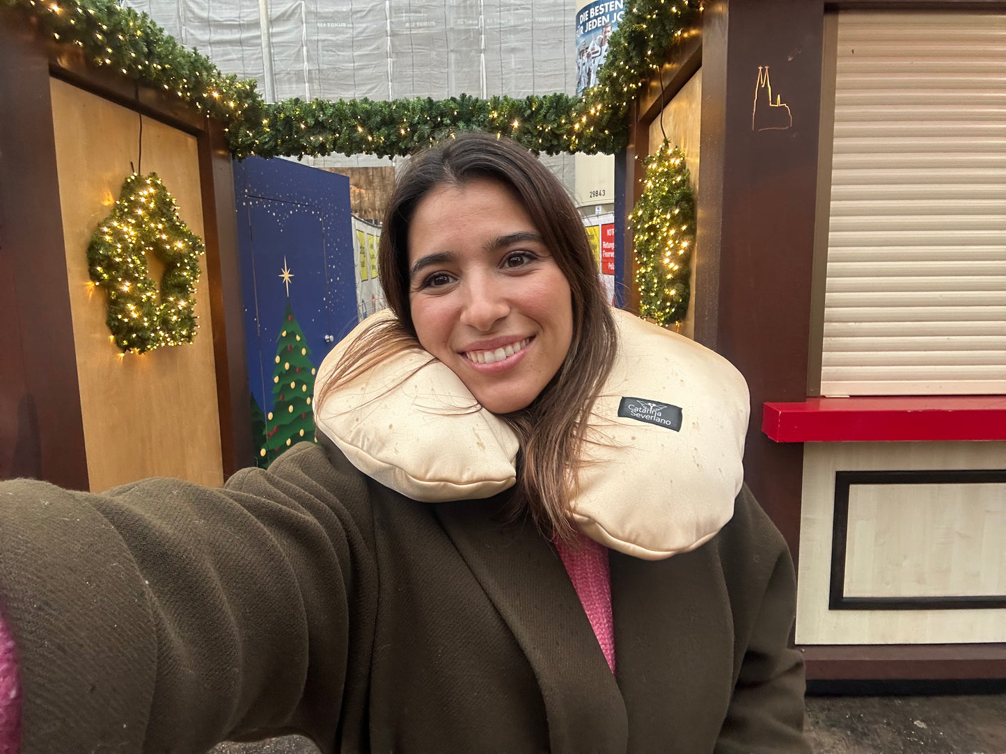 Almofada de Viagem | Adultos 💙🖤🧡💛