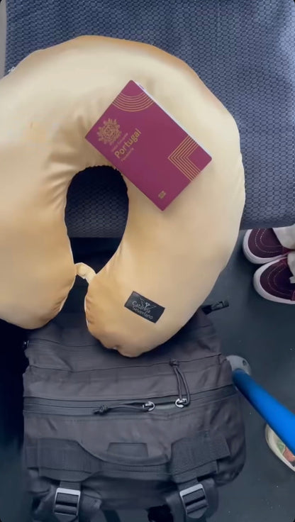 Almofada de Viagem | Adultos 💙🖤🧡💛