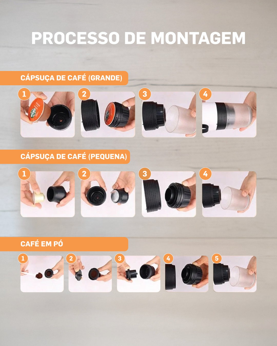 Máquina de Café Portátil by Catarina Severiano ☕